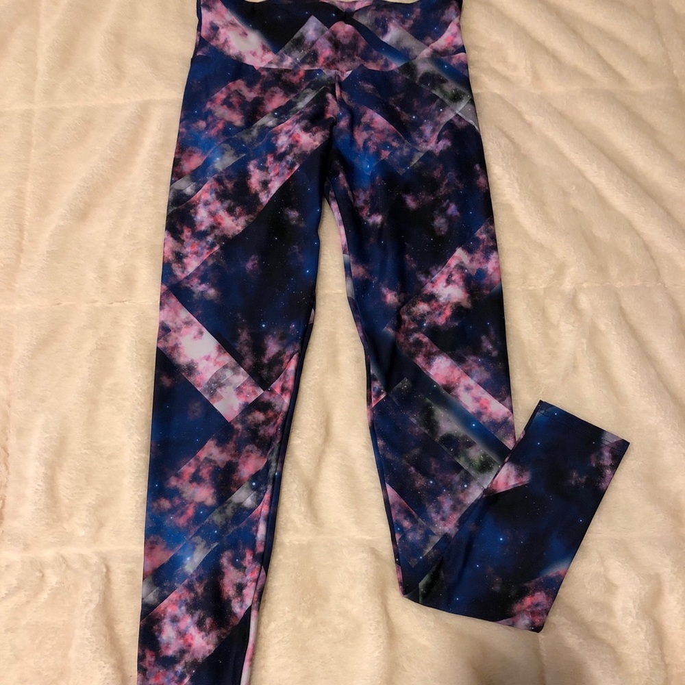 Barre3 Space Dye Workout Leggings